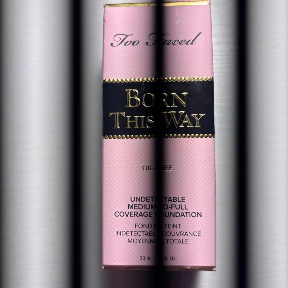 Too Faced Ivory Foundation in Pink Box